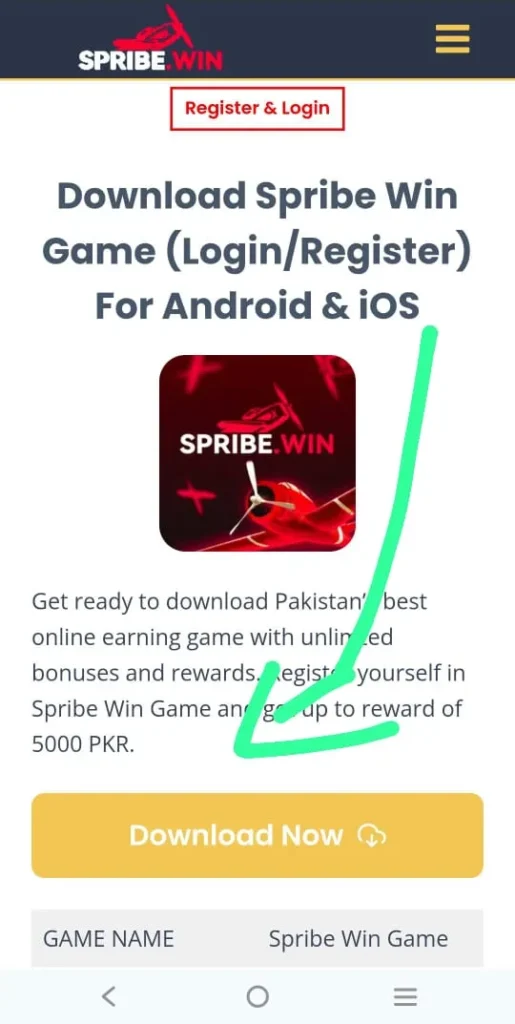 Spribe Win Download