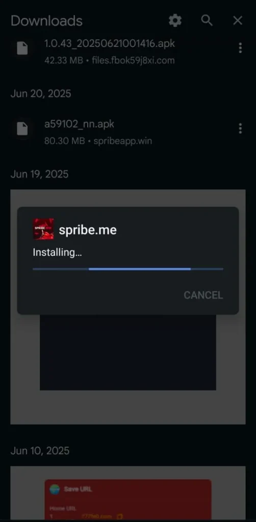 Install